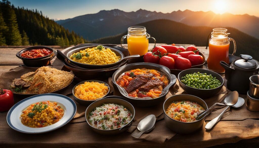 Best mountain house meals