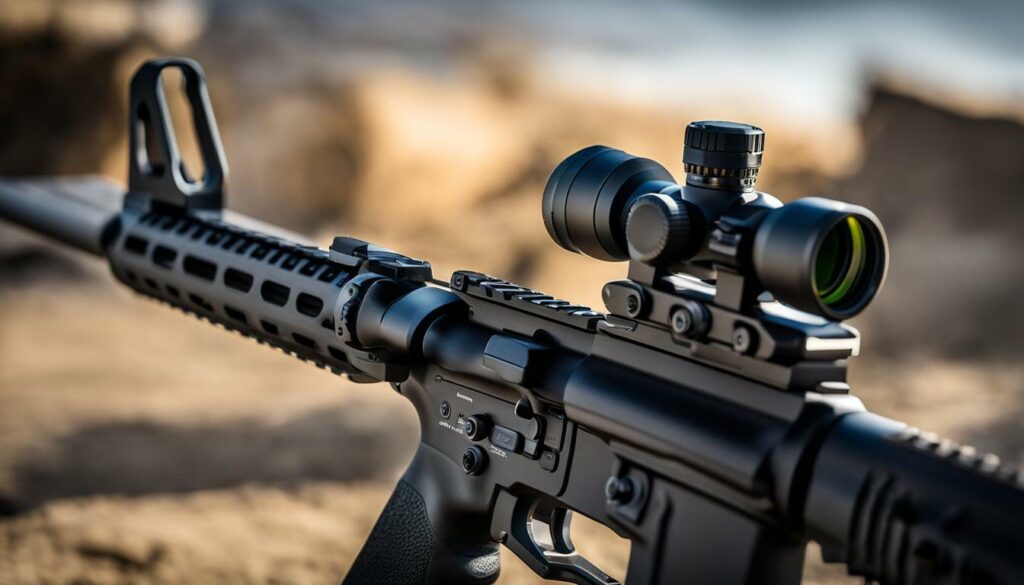 High-quality iron sights for AR-15