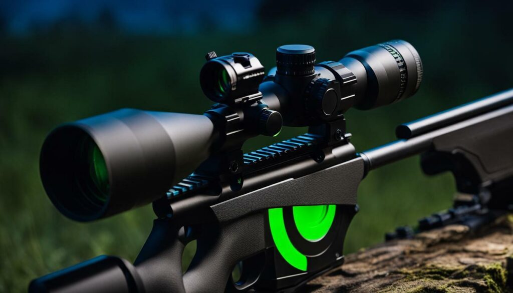 Night vision crossbow scope