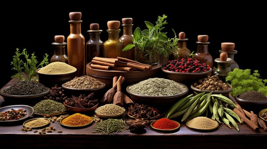 herbs and spices for pain