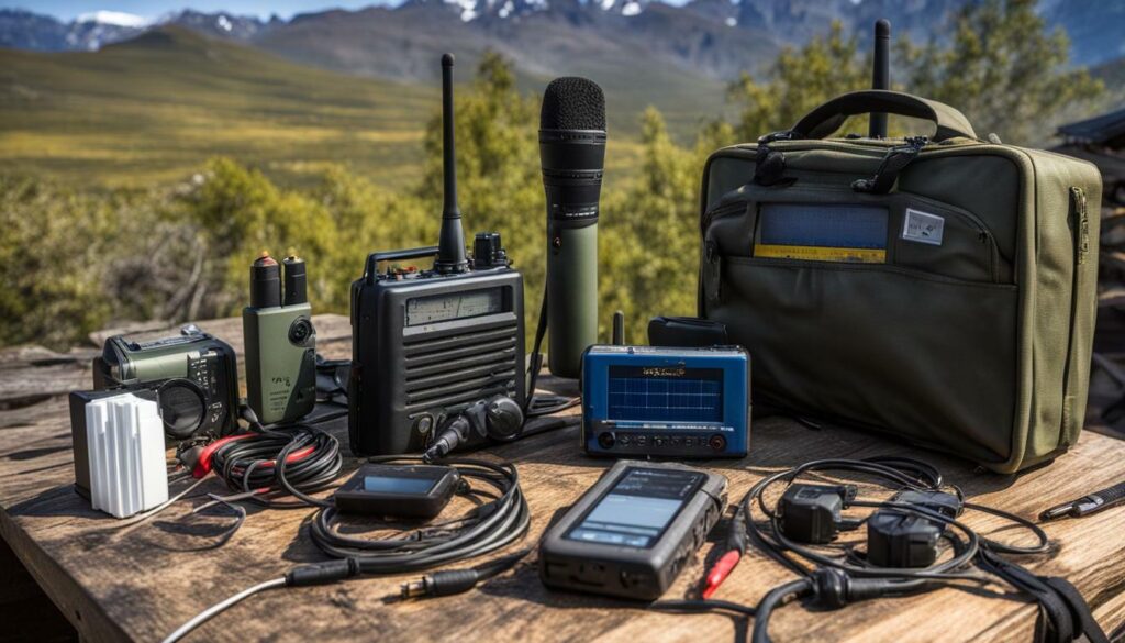 survival radio equipment