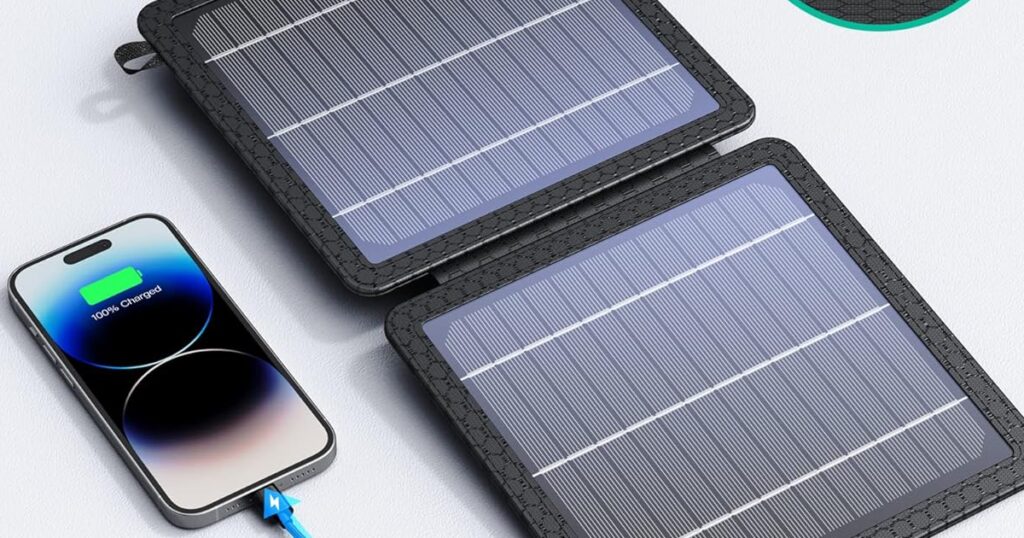 best hiking solar chargers