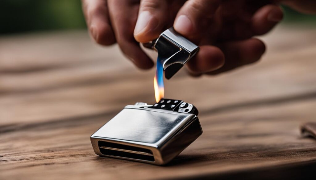 how to refill zippo lighter