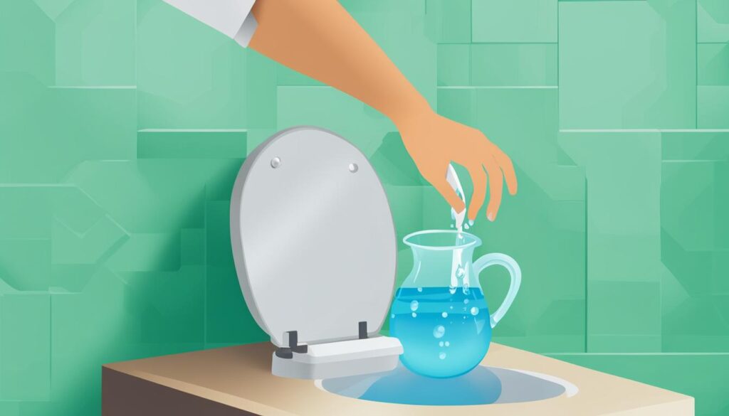 water conservation techniques for toilet flushing