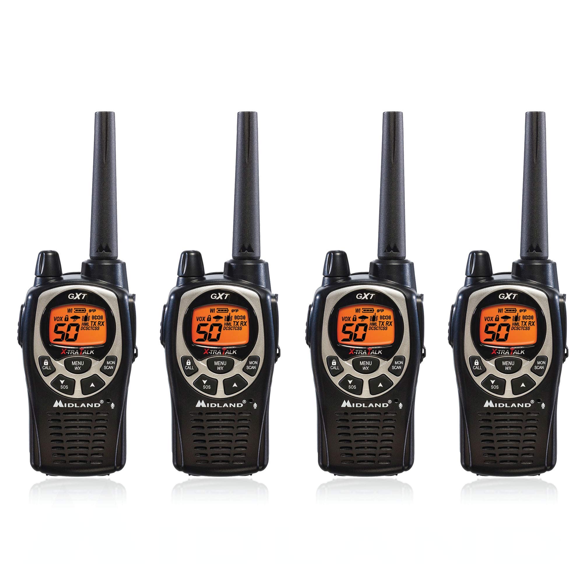 Midland GXT1000VP4 50 Channel GMRS Two-Way Radio